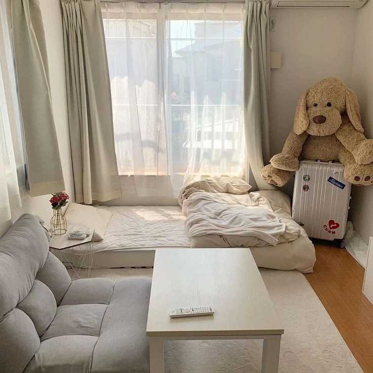 cách sắp xếp gấu bông gọn gàng